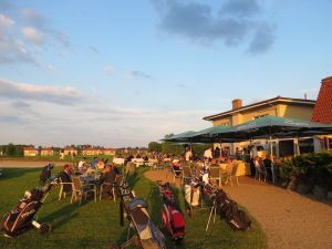 Golfclub Restaurantterrasse